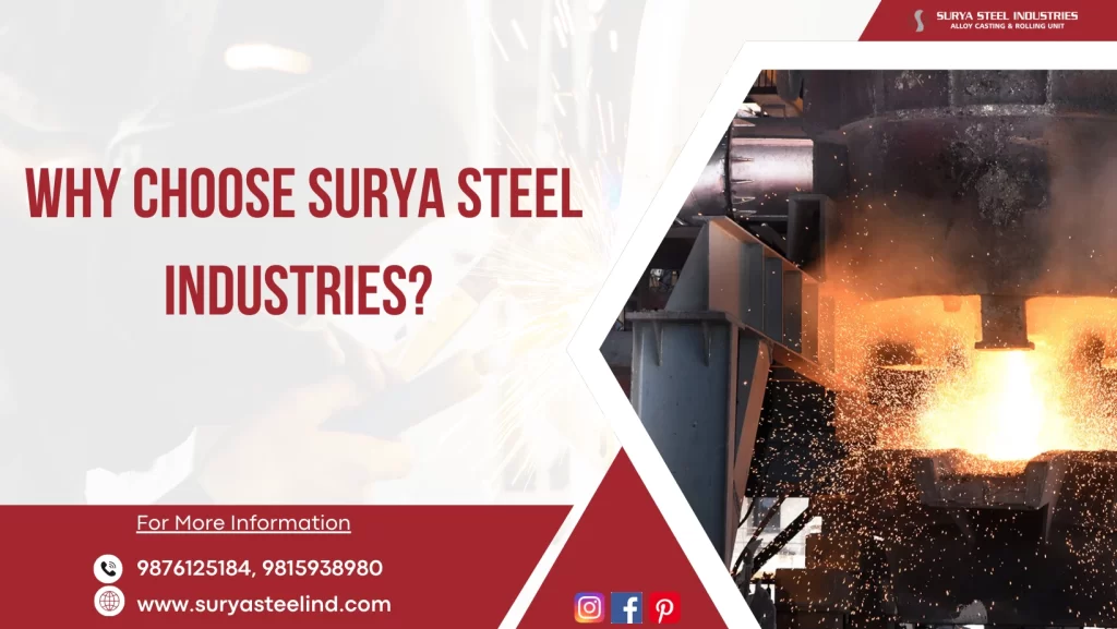 Why Choose Steel Products from Surya Steel Industries?